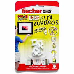 Durų kabliukas Adhesives Fischer, 8 vnt. kaina ir informacija | Mechaniniai įrankiai | pigu.lt