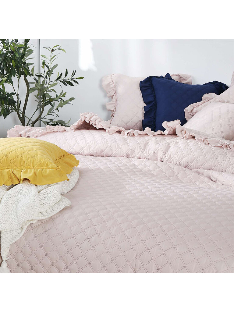 Dygsniuota lovatiesė, 160x220 cm kaina ir informacija | Lovatiesės ir pledai | pigu.lt