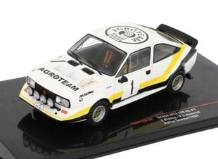 Skoda MTX 160 RS Rallye Sumava 1984 V.Blahna/P.Schovanek 1:43 IXO RAC416B kaina ir informacija | Kolekciniai modeliukai | pigu.lt