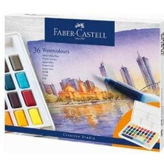 Akvarelinių dažų rinkinys Faber-Castell, Creative Studio, 8 pk. po 36 vnt kaina ir informacija | Piešimo, tapybos, lipdymo reikmenys | pigu.lt