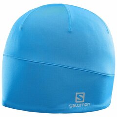 Шапочка для плавания Salomon Active, синяя, небесно синяя цена и информация | Шапочки для плавания | pigu.lt