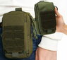 Karinis taktinis juosmens krepšys T125, žalias kaina ir informacija | Kuprinės ir krepšiai | pigu.lt
