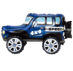 Фольгированный воздушный шар 65 x 35 см, 4D Off-road Car, 3787 цена и информация | Шарики | pigu.lt