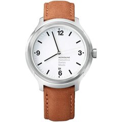 Мужские часы Mondaine HELVETICA No. 1 BOLD (Ø 43 mm) цена и информация | Женские часы | pigu.lt