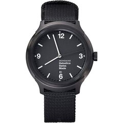 Мужские часы Mondaine HELVETICA No. 1 BOLD (Ø 43 mm) цена и информация | Женские часы | pigu.lt