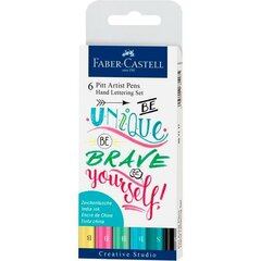 Набор фломастеров Faber-Castell Pitt Artist цена и информация | Принадлежности для рисования, лепки | pigu.lt