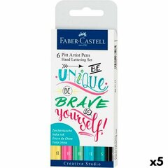 Набор фломастеров Faber-Castell Pitt Artist цена и информация | Принадлежности для рисования, лепки | pigu.lt