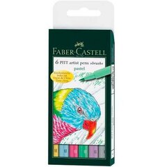 Žymeklių rinkinys Faber-Castell Pitt Artist, 5 vnt kaina ir informacija | Piešimo, tapybos, lipdymo reikmenys | pigu.lt