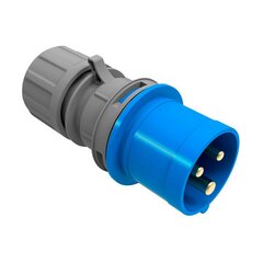 Socket plug EDM CETAC Mėlyna IP44 16 A Antena kaina ir informacija | Elektros jungikliai, rozetės | pigu.lt
