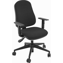 Biuro kėdė Unisit Simple SY, juoda kaina ir informacija | Biuro kėdės | pigu.lt