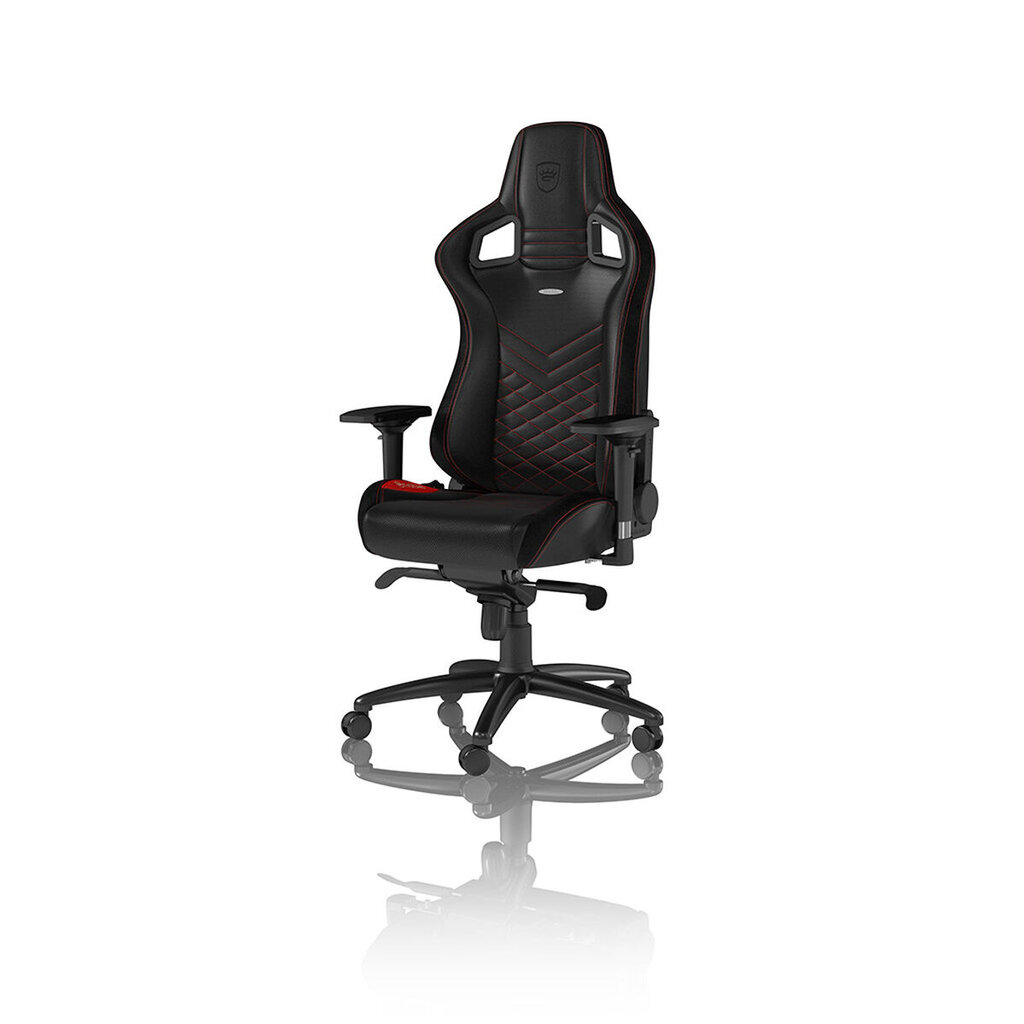 Žaidimų kėdė Noblechairs Epic, juoda цена и информация | Biuro kėdės | pigu.lt