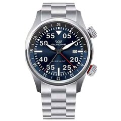 Мужские часы Glycine Airpilot GMT Quartz 12141651 цена и информация | Мужские часы | pigu.lt