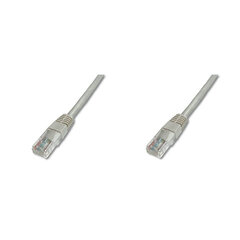 Жесткий сетевой кабель UTP кат. 6 Digitus Cat6 UTP 1m цена и информация | Кабели и провода | pigu.lt