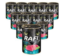 Rafi Cat konservai sterilizuotoms katėms su tunu, 400g, 12 vnt. kaina ir informacija | Konservai katėms | pigu.lt