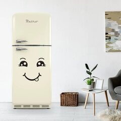 Виниловая наклейка на дверь или холодильник Милое лицо с улыбкой Декор интерьера для кухни - 50 х 50 см цена и информация | Интерьерные наклейки | pigu.lt
