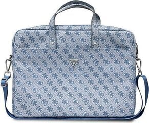 Original GUESS Laptop Bag Saffiano 4G Triangle Logo GUCB15P4TB 16 inches blue цена и информация | Рюкзаки, сумки, чехлы для компьютеров | pigu.lt