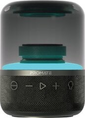 PROMATE Glitz LumiSound® 360° Surround Bluetooth Портативная Колонка цена и информация | Аудиоколонки | pigu.lt