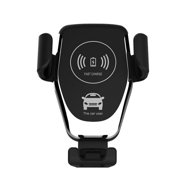 2in1 telefono laikiklis ir belaidis įkroviklis; Automobilinis telefono laikiklis ir belaidis įkroviklis; Car phone holder and charger, LIVMAN D-01 kaina ir informacija | Telefono laikikliai | pigu.lt