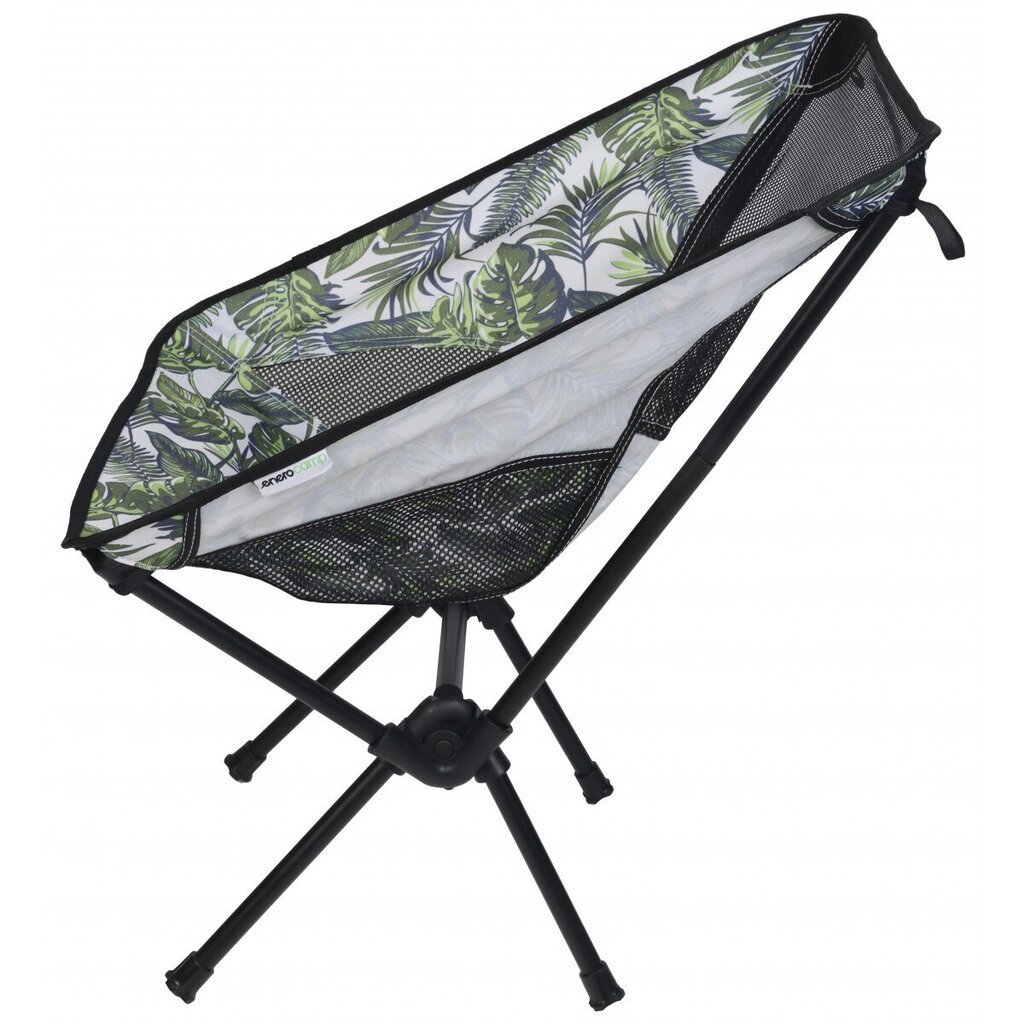 Turistinė kėdė Enero Camp Jungle Light, 58x52x64 cm, šviesiai žalia цена и информация | Turistiniai baldai | pigu.lt