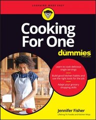 Cooking For One For Dummies цена и информация | Книги рецептов | pigu.lt