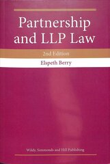 Partnership and LLP Law 2nd Revised edition цена и информация | Книги по экономике | pigu.lt