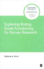 Exploring Rating Scale Functioning for Survey Research цена и информация | Энциклопедии, справочники | pigu.lt