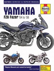 Yamaha FZ6 fazer(04-08): 04-08 kaina ir informacija | Kelionių vadovai, aprašymai | pigu.lt