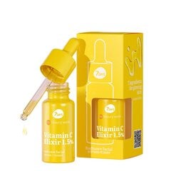 7D MBW Сыворотка+тонер для лица придающая сияние коже VITAMIN C ELIXIR 1,5%, 20 мл цена и информация | Сыворотки для лица, масла | pigu.lt