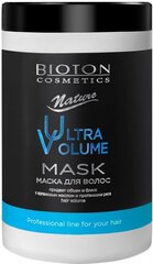 Kaukė plaukams Bioton Cosmetics Nature Ultra Volume, 1 l kaina ir informacija | Priemonės plaukų stiprinimui | pigu.lt