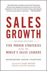 Sales growth - 5 proven strategies from the world`s sales leaders 2e kaina ir informacija | Ekonomikos knygos | pigu.lt