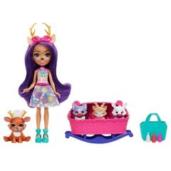 Lėlė su priedais Enchantimals Danessa Deer and Sprint Doll kaina ir informacija | Enchantimals Vaikams ir kūdikiams | pigu.lt
