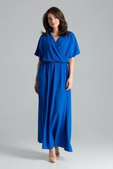 Suknelė moterims Lenitif LKK135889.1903, mėlyna kaina ir informacija | Suknelės | pigu.lt