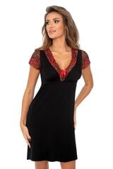 Naktiniai moterims Donna LKK176386.1266, juodi цена и информация | Женские пижамы, ночнушки | pigu.lt