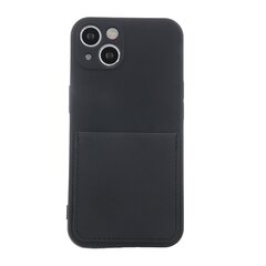 Fusion Card Case прочный силиконовый чехол для Samsung A125 | M127 Galaxy A12 | M12 черный цена и информация | Чехлы для телефонов | pigu.lt