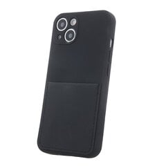 Fusion Card Case прочный силиконовый чехол для Samsung A125 | M127 Galaxy A12 | M12 черный цена и информация | Чехлы для телефонов | pigu.lt