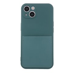 Fusion Card Case прочный силиконовый чехол для Samsung A336 Galaxy A33 5G зеленый цена и информация | Чехлы для телефонов | pigu.lt