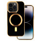 Beauty MagSafe skirtas iPhone 12 Pro, juodas цена и информация | Telefono dėklai | pigu.lt