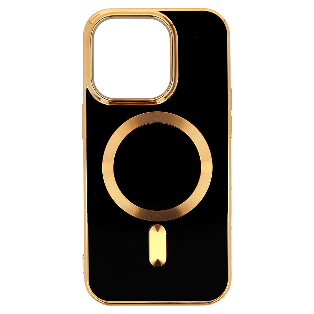 Beauty MagSafe skirtas iPhone 12 Pro Max, juodas kaina ir informacija | Telefono dėklai | pigu.lt