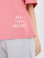 Marškinėliai moterims Textile-Contact, rožiniai kaina ir informacija | Kostiumėliai moterims | pigu.lt