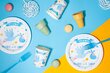 Vienkartiniai popieriniai puodeliai Baby Shower It`s a Boy, 220 ml, 6 vnt. kaina ir informacija | Vienkartiniai indai šventėms | pigu.lt