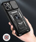 Slide Camera Armor skirtas Samsung Galaxy S23 Plus, juodas цена и информация | Telefono dėklai | pigu.lt