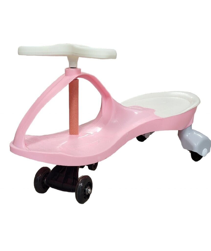Keturatis riedamobilis Svingis, rožinis kaina ir informacija | Žaislai kūdikiams | pigu.lt
