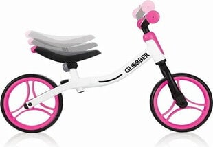 Беговел Globber Go Bike 610262, белый/розовый цена и информация | Балансировочные велосипеды | pigu.lt