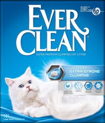 Наполнители для котов EverClean Extra Strong Clumping Unscented, 10 л цена и информация | Наполнитель для кошек | pigu.lt