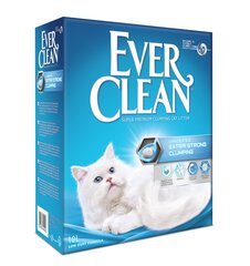 Наполнители для котов EverClean Extra Strong Clumping Unscented, 10 л цена и информация | Наполнители для кошачьих туалетов | pigu.lt