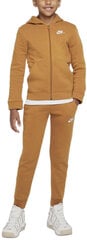 Cпортивный костюм детский Nike Nsw Trk Suit Core BV3634 754/S, коричневый цена и информация | Комплекты для мальчиков | pigu.lt