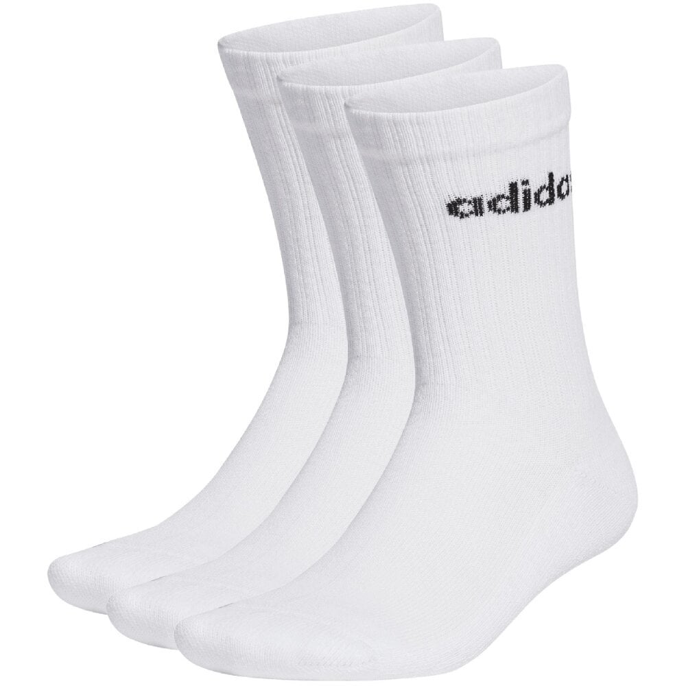 Kojinės moterims Adidas, baltos, 3 poros kaina ir informacija | Moteriškos kojinės | pigu.lt