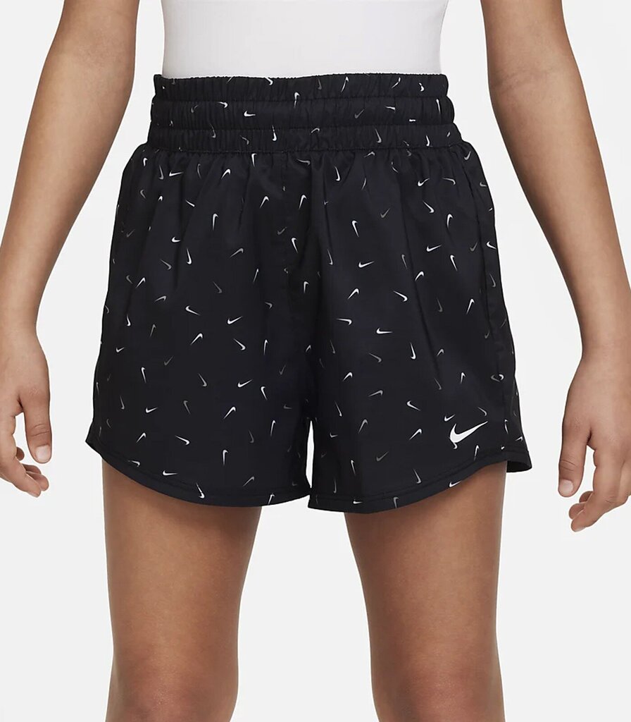 Nike šortai mergaitėmsi Dri-Fit DX4974*010, juodi kaina ir informacija | Šortai mergaitėms | pigu.lt