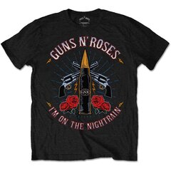 Мужская футболка Guns N' Roses с короткими рукавами цена и информация | Футболка мужская | pigu.lt