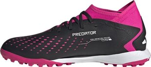 Футбольные бутсы Adidas Predator Accuracy.3 TF, размер 45 1/3, чёрный/розовый цвет цена и информация | Футбольные бутсы | pigu.lt
